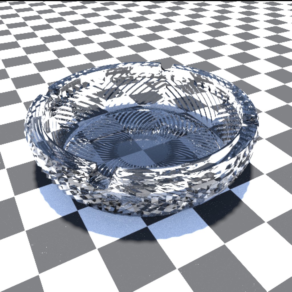 Crystal Ashtray preview image 1